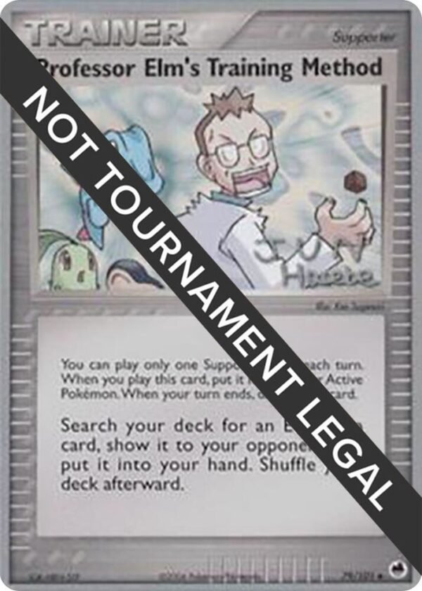 Professor Elm’s Training Method 2007 (Jun Hasebe) 79/101 Normal World Championship Decks