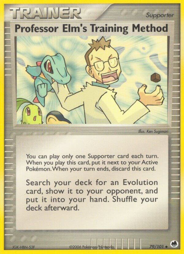 Professor Elm’s Training Method 79/101 Normal Dragon Frontiers Professor Elm’s Training Method 79/101 Normal Dragon Frontiers