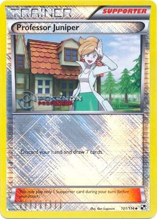 Professor Juniper 101/114 (2013) Reverse Holofoil Professor Program Promos Professor Juniper 101/114 (2013) Reverse Holofoil Professor Program Promos