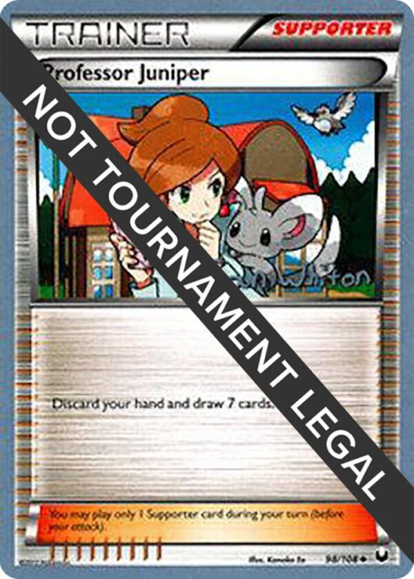 Professor Juniper 2013 (Ian Whiton) 98/108 Normal World Championship Decks
