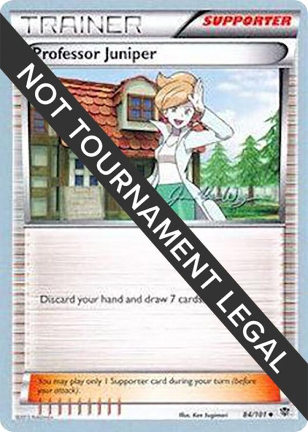 Professor Juniper 2015 (Jacob Van Wagner) 84/101 Normal World Championship Decks Professor Juniper 2015 (Jacob Van Wagner) 84/101 Normal World Championship Decks