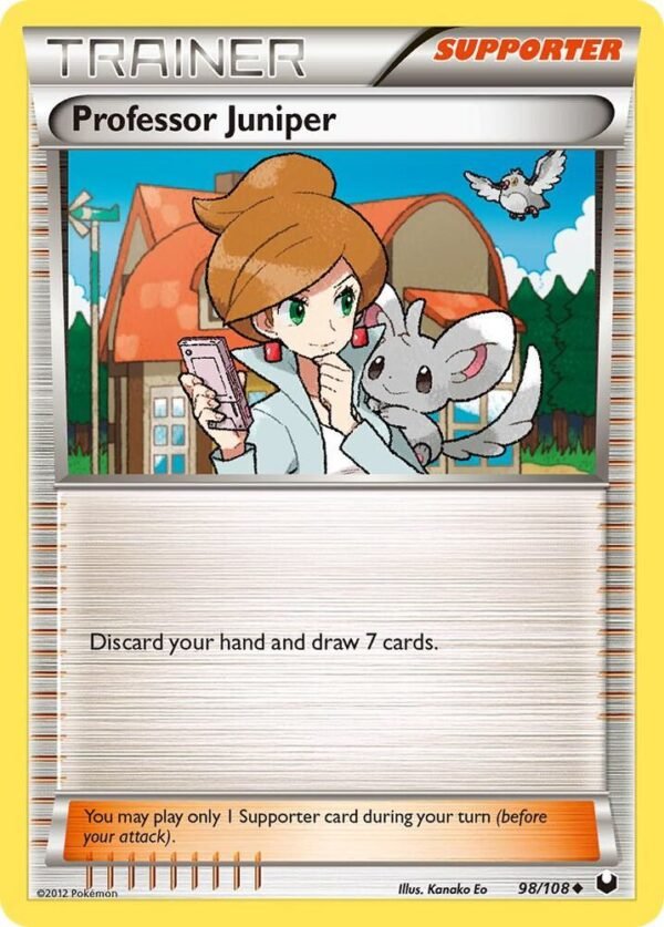 Professor Juniper 98/108 Reverse Holofoil Dark Explorers Professor Juniper 98/108 Reverse Holofoil Dark Explorers