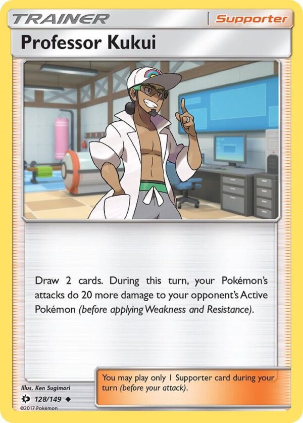 Professor Kukui 128/149 Normal SM Base Set