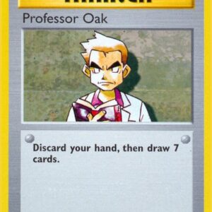 Professor Oak 088/102 1st Edition Base Set (Shadowless)