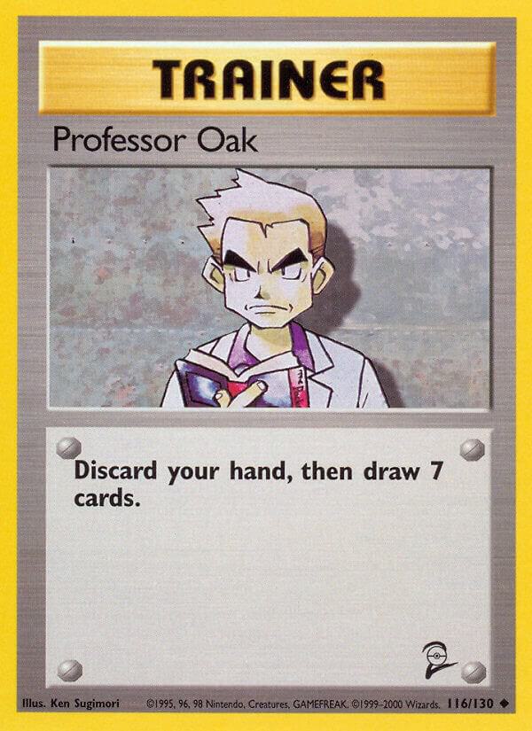 Professor Oak 116/130 Normal Base Set 2