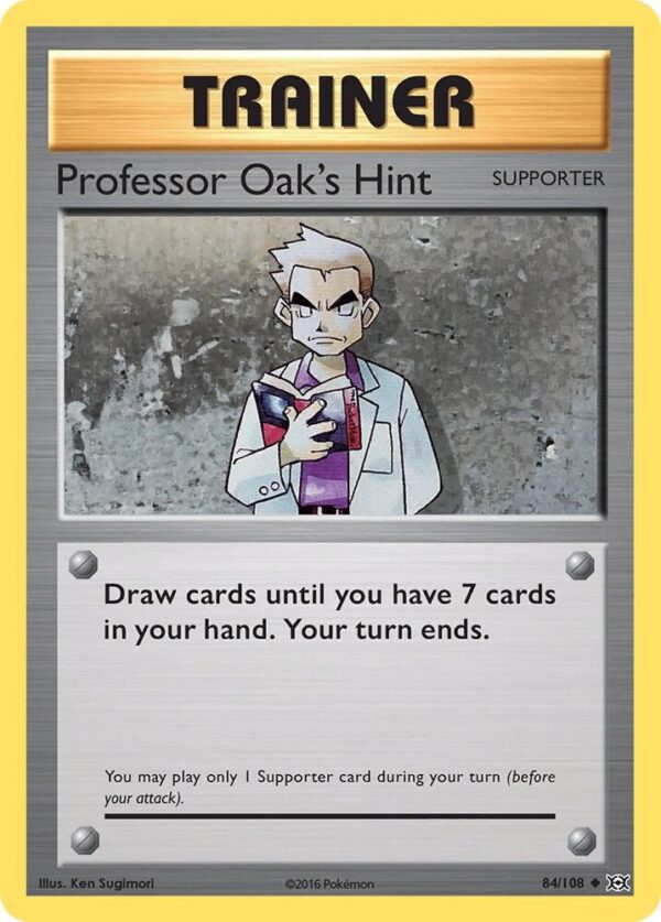 Professor Oak’s Hint 84/108 Normal XY – Evolutions