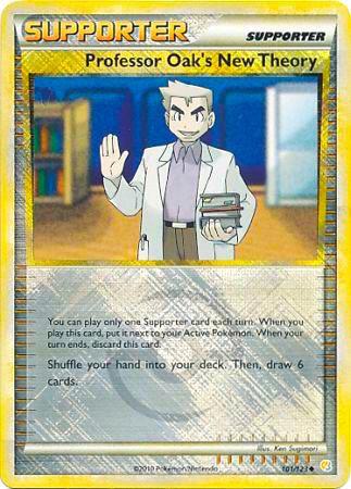 Professor Oak’s New Theory 101/123 (League Promo) Reverse Holofoil League & Championship Cards
