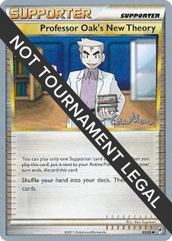 Professor Oak’s New Theory 2011 (Ross Cawthon) 83/95 Normal World Championship Decks Professor Oak’s New Theory 2011 (Ross Cawthon) 83/95 Normal World Championship Decks