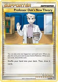 Professor Oak's New Theory | 83/95 | Reverse Holofoil | Call of Legends