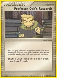 Professor Oak's Research | 80/101 | Reverse Holofoil | Dragon Frontiers