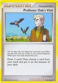 Professor Oak's Visit (2008-2009) | 122/132 | Normal | Professor Program Promos