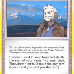 Professor Rowan 123/132 Reverse Holofoil Secret Wonders