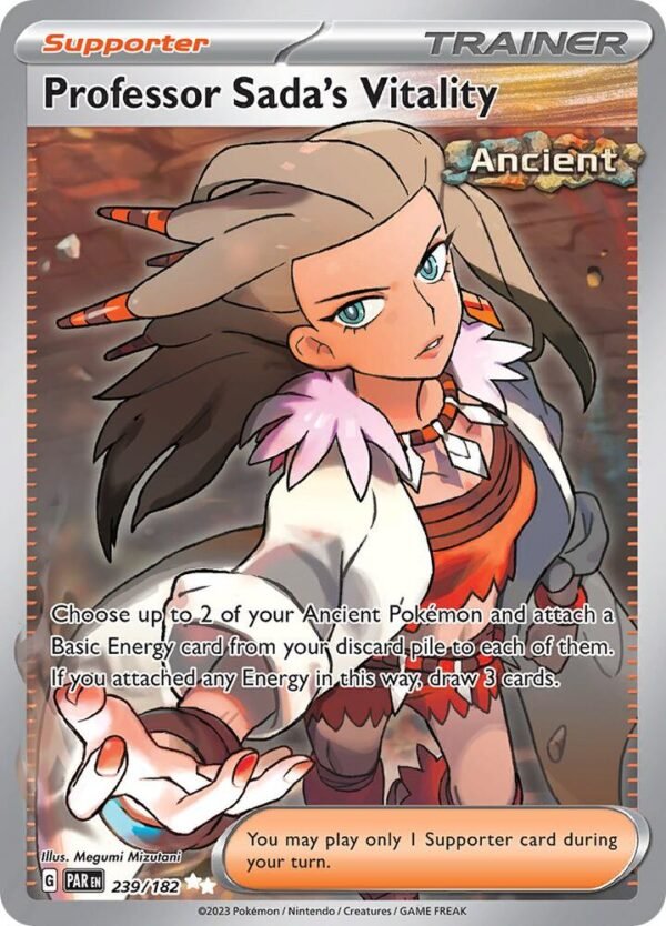 Professor Sada’s Vitality 239/182 Holofoil SV04: Paradox Rift