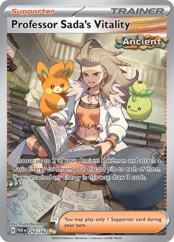 Professor Sada’s Vitality 256/182 Holofoil SV04: Paradox Rift Professor Sada’s Vitality 256/182 Holofoil SV04: Paradox Rift