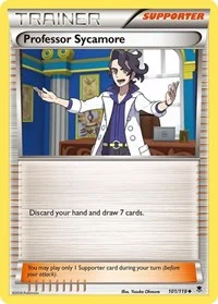 Professor Sycamore | 101/119 | Reverse Holofoil | XY - Phantom Forces