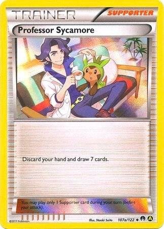 Professor Sycamore 107a/122 (Holofoil) Holofoil Alternate Art Promos