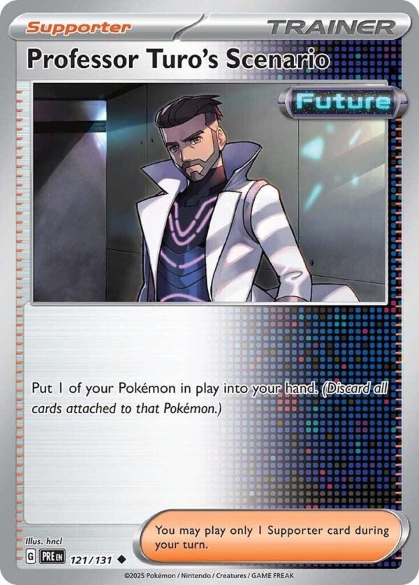Professor Turo’s Scenario 121/131 Normal SV: Prismatic Evolutions Professor Turo’s Scenario 121/131 Normal SV: Prismatic Evolutions