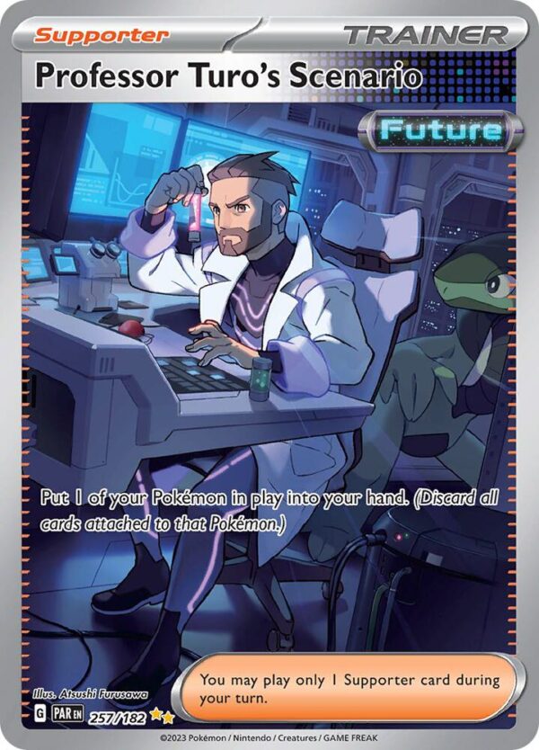 Professor Turo’s Scenario 257/182 Holofoil SV04: Paradox Rift