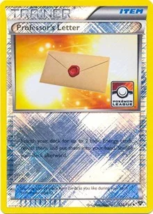 Professor's Letter | 123/146 (Pokemon League) | Reverse Holofoil | League & Championship Cards