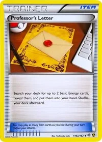Professor's Letter | 146a/162 | Normal | Alternate Art Promos