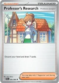 Professor's Research | 085/086 | Normal | SV: Black Bolt