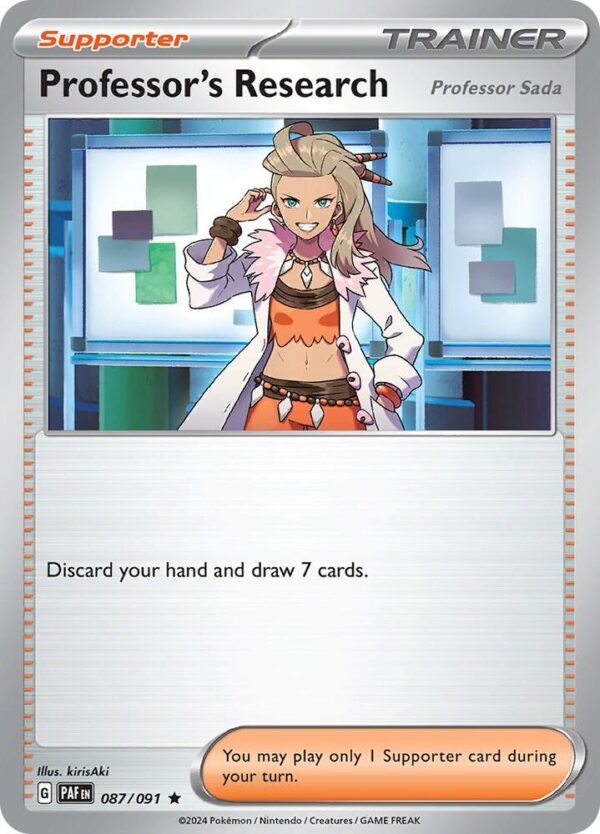 Professor’s Research 087/091 Holofoil SV: Paldean Fates