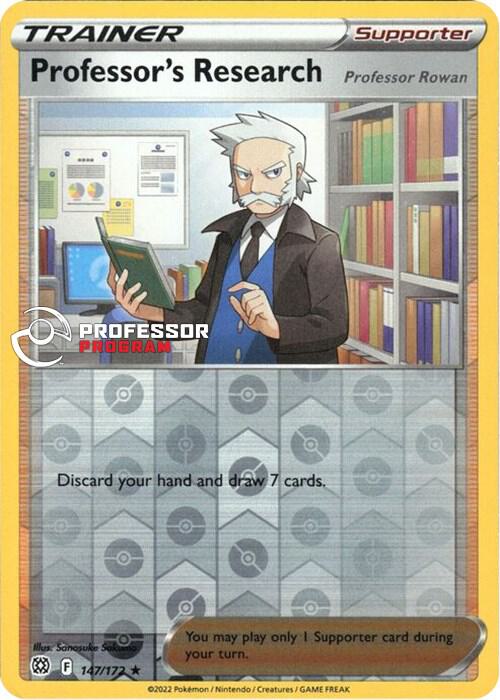 Professor’s Research 147/172 (2021) Reverse Holofoil Professor Program Promos Professor’s Research 147/172 (2021) Reverse Holofoil Professor Program Promos