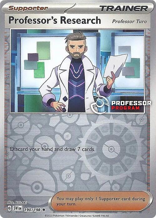 Professor’s Research 190/198 (2023) Reverse Holofoil Professor Program Promos Professor’s Research 190/198 (2023) Reverse Holofoil Professor Program Promos