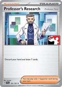 Professor's Research | 190/198 | Holofoil | Prize Pack Series Cards