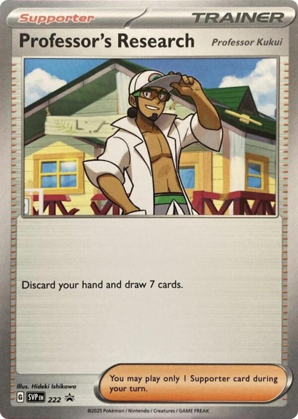 Professor’s Research 222 Normal SV: Scarlet & Violet Promo Cards
