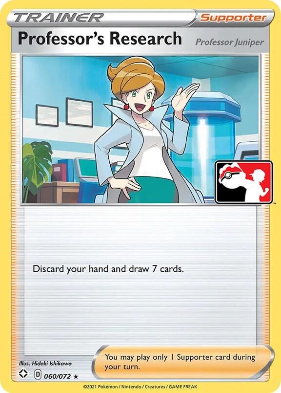 Professor’s Research (Professor Juniper) 060/072 Holofoil Prize Pack Series Cards Professor’s Research (Professor Juniper) 060/072 Holofoil Prize Pack Series Cards