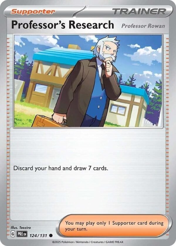 Professor’s Research [Professor Rowan] 124/131 Normal SV: Prismatic Evolutions