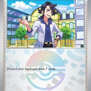 Professor’s Research [Professor Sycamore] (Poke Ball Pattern) 125/131 Holofoil SV: Prismatic Evolutions