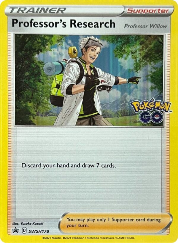 Professor’s Research SWSH178 Holofoil SWSH: Sword & Shield Promo Cards Professor’s Research SWSH178 Holofoil SWSH: Sword & Shield Promo Cards