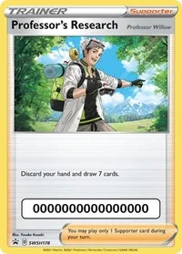 Professor's Research | SWSH178 (with Pokemon Go Code) | Normal | SWSH: Sword & Shield Promo Cards
