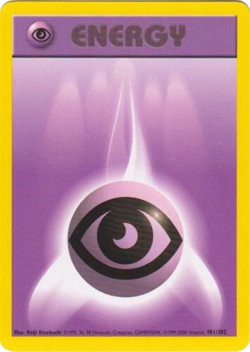 Psychic Energy 101/102 Normal Base Set Psychic Energy 101/102 Normal Base Set