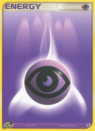 Psychic Energy 107/109 Reverse Holofoil Ruby and Sapphire Psychic Energy 107/109 Reverse Holofoil Ruby and Sapphire
