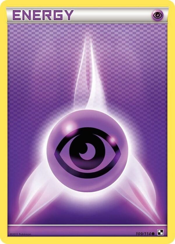 Psychic Energy 109/114 Normal Black and White Psychic Energy 109/114 Normal Black and White