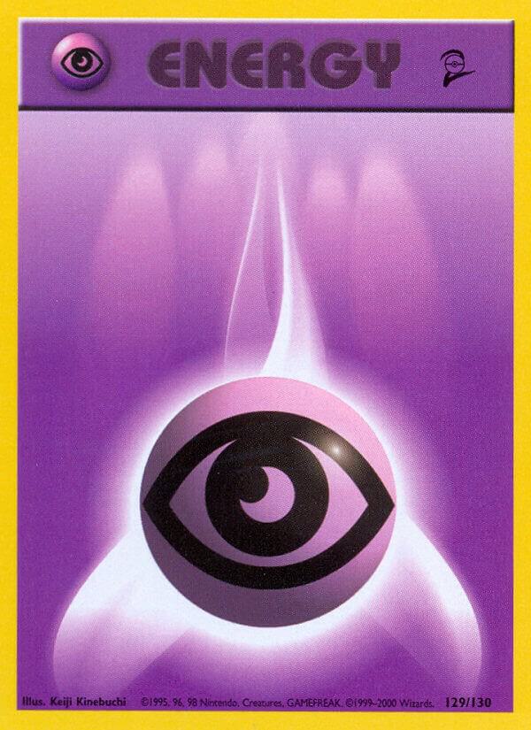Psychic Energy 129/130 Normal Base Set 2