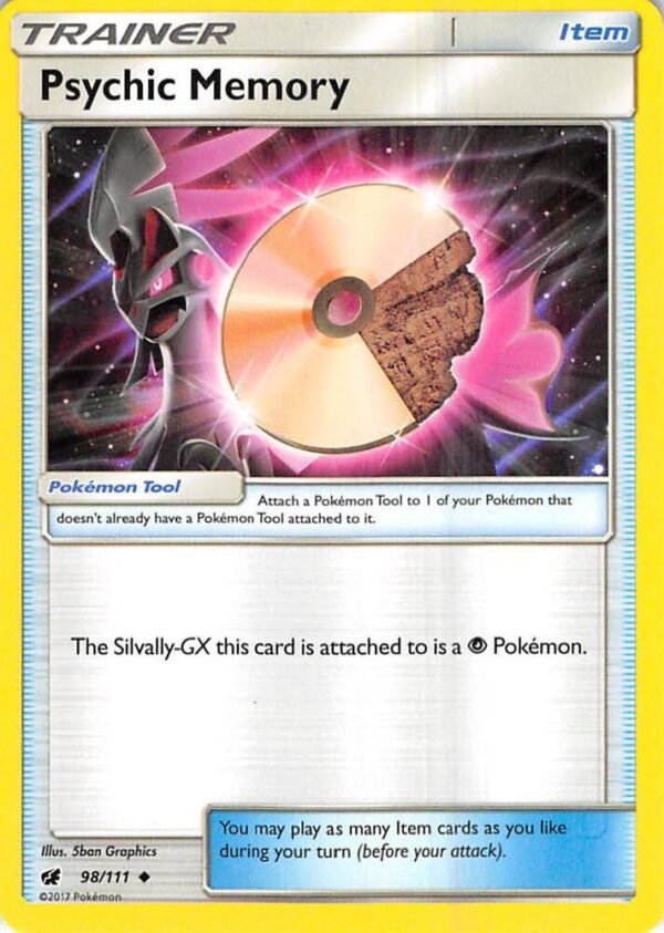 Psychic Memory 98/111 Normal SM – Crimson Invasion Psychic Memory 98/111 Normal SM – Crimson Invasion