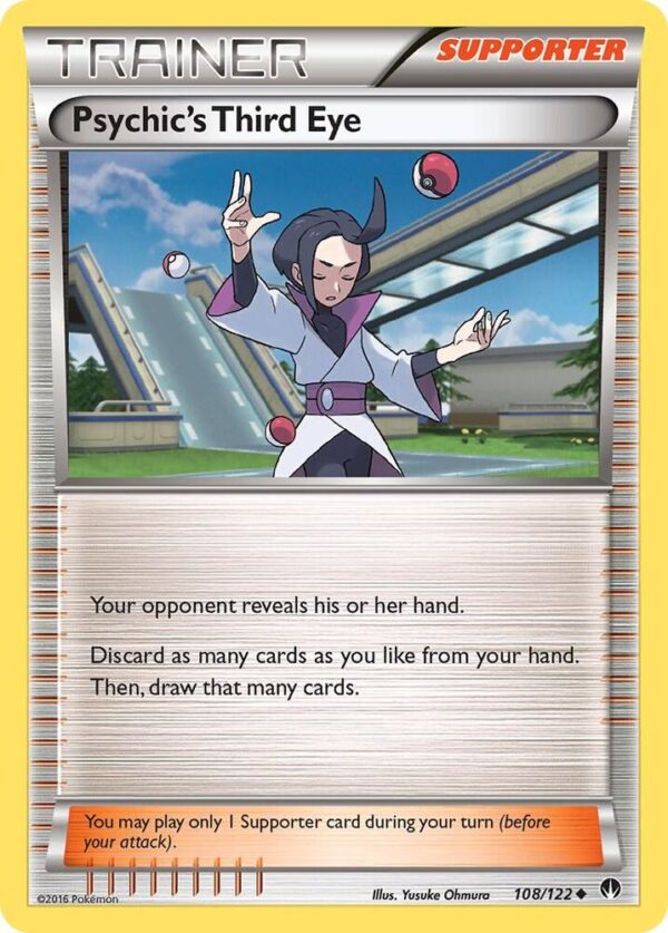 Psychic’s Third Eye 108/122 Normal XY – BREAKpoint