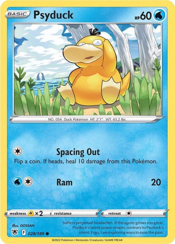 Psyduck 028/189 Normal SWSH10: Astral Radiance