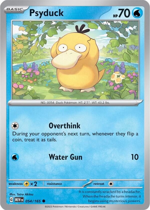Psyduck 054/165 Normal SV: Scarlet & Violet 151