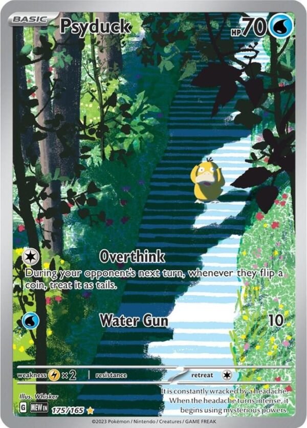 Psyduck 175/165 Holofoil SV: Scarlet & Violet 151 Psyduck 175/165 Holofoil SV: Scarlet & Violet 151