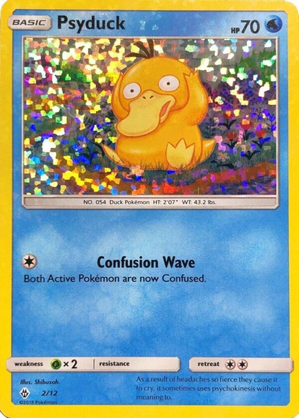Psyduck 2/12 002/012 Holofoil McDonald’s Promos 2018