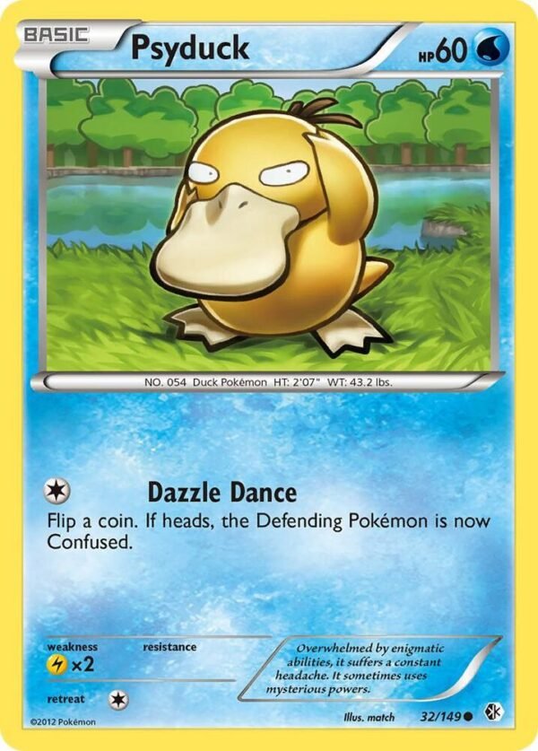 Psyduck (32) 32/149 Normal Boundaries Crossed Psyduck (32) 32/149 Normal Boundaries Crossed