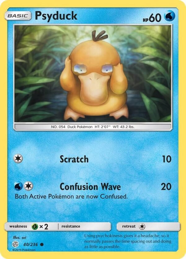 Psyduck 40/236 Normal SM – Cosmic Eclipse