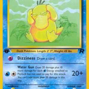 Psyduck 65/82 1st Edition Team Rocket Psyduck 65/82 1st Edition Team Rocket
