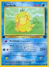 Psyduck | 65/82 | 1st Edition | Team Rocket