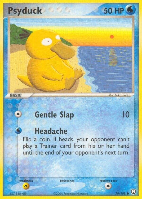 Psyduck 70/109 Reverse Holofoil Team Rocket Returns